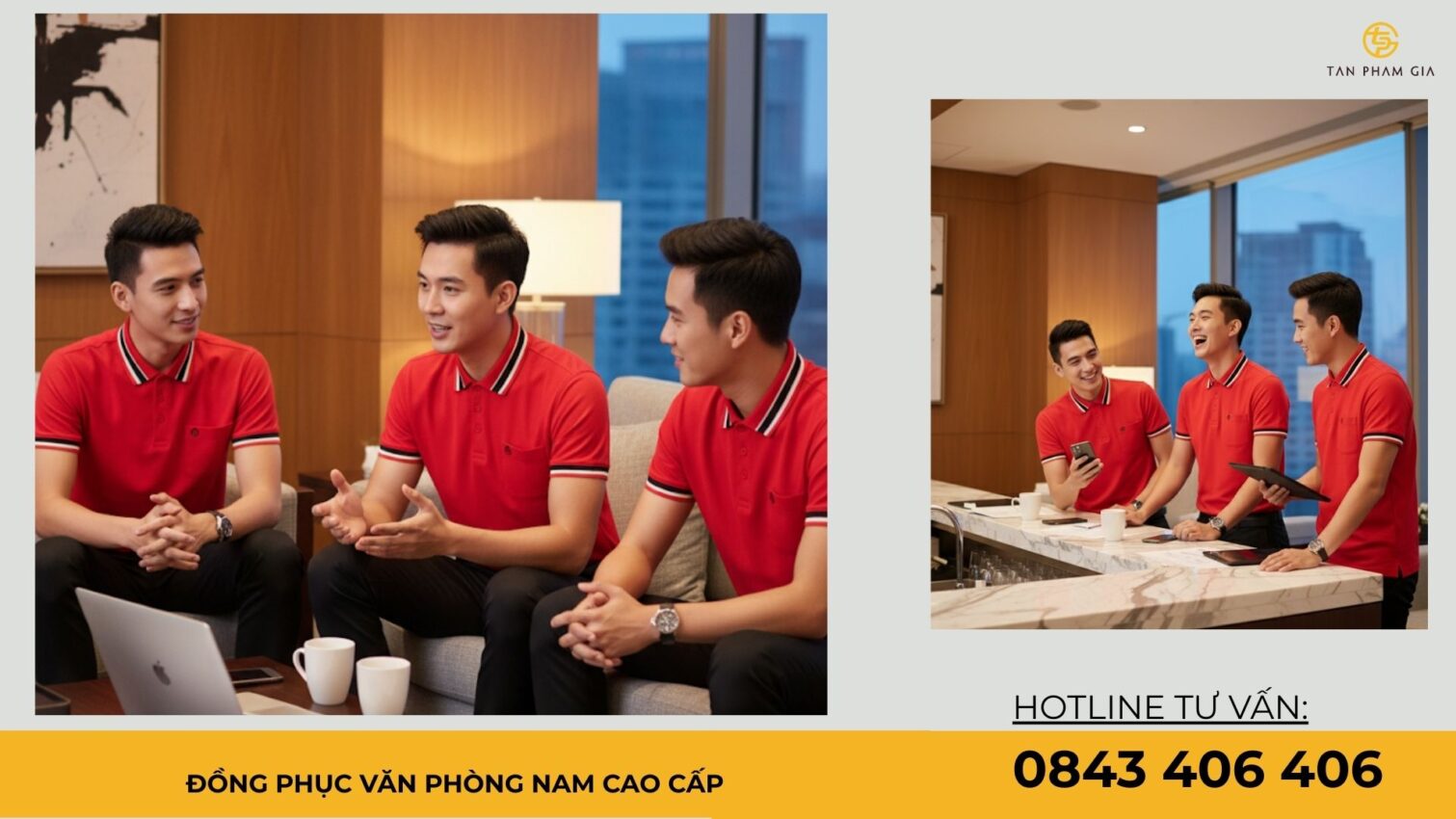 Đồng phục văn phòng nam cao cấp