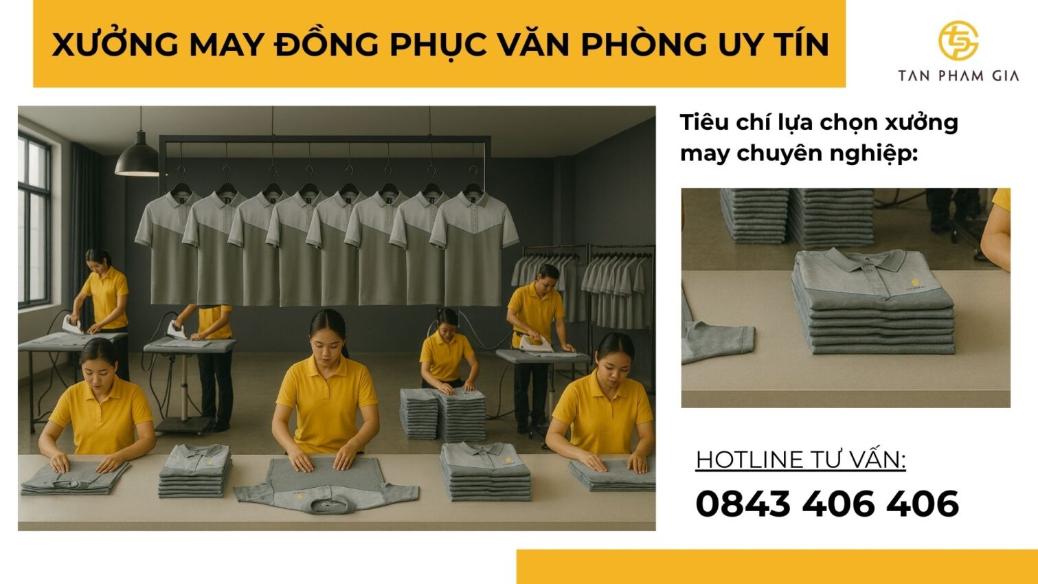 Xưởng May Đồng Phục Văn Phòng Uy Tín