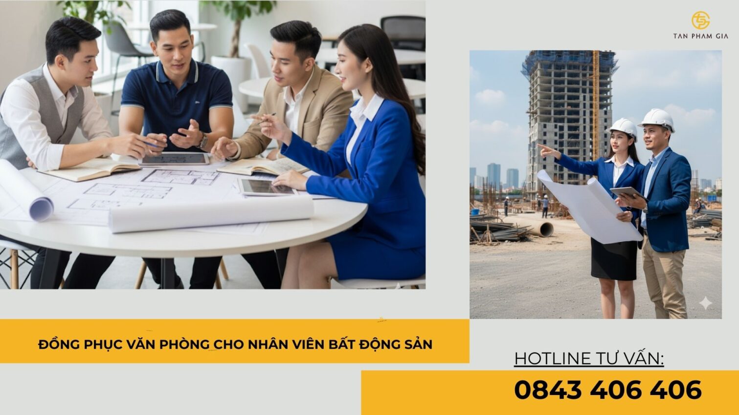 Đồng Phục Văn Phòng Cho Nhân Viên Bất Động Sản