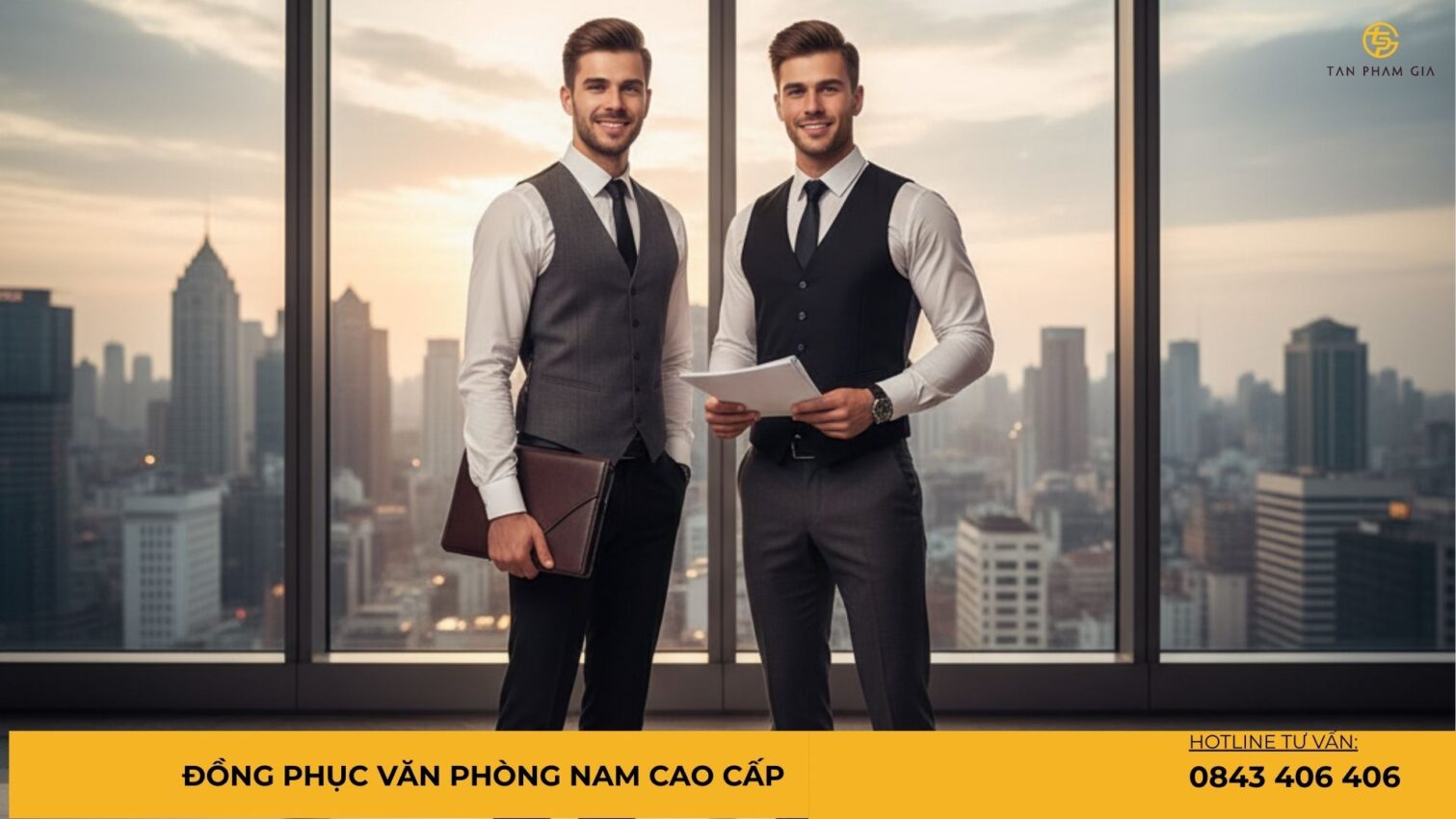 Đồng phục văn phòng nam cao cấp