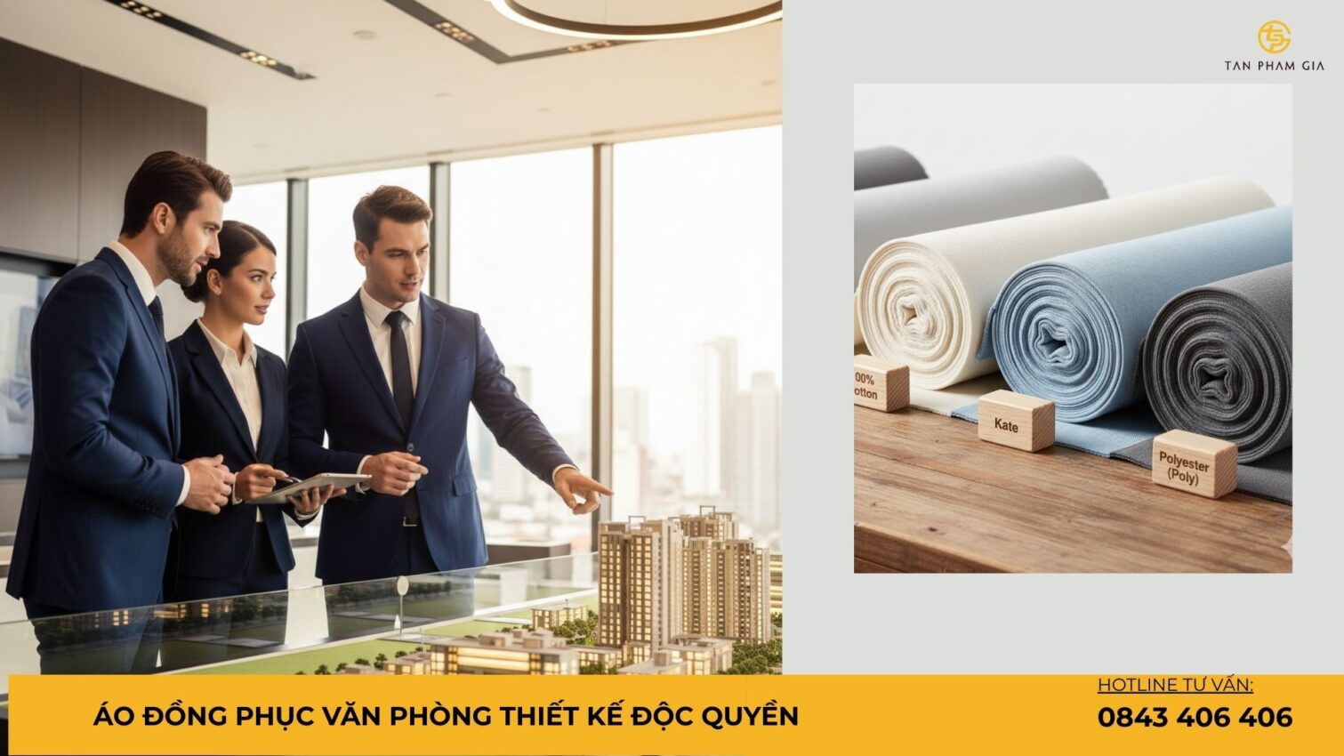 Áo đồng phục văn phòng thiết kế độc quyền