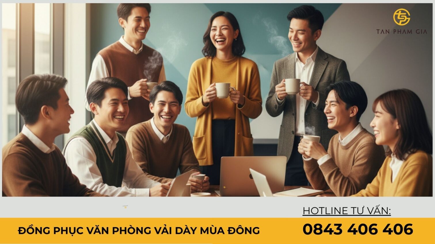 Đồng phục văn phòng vải dày mùa đông