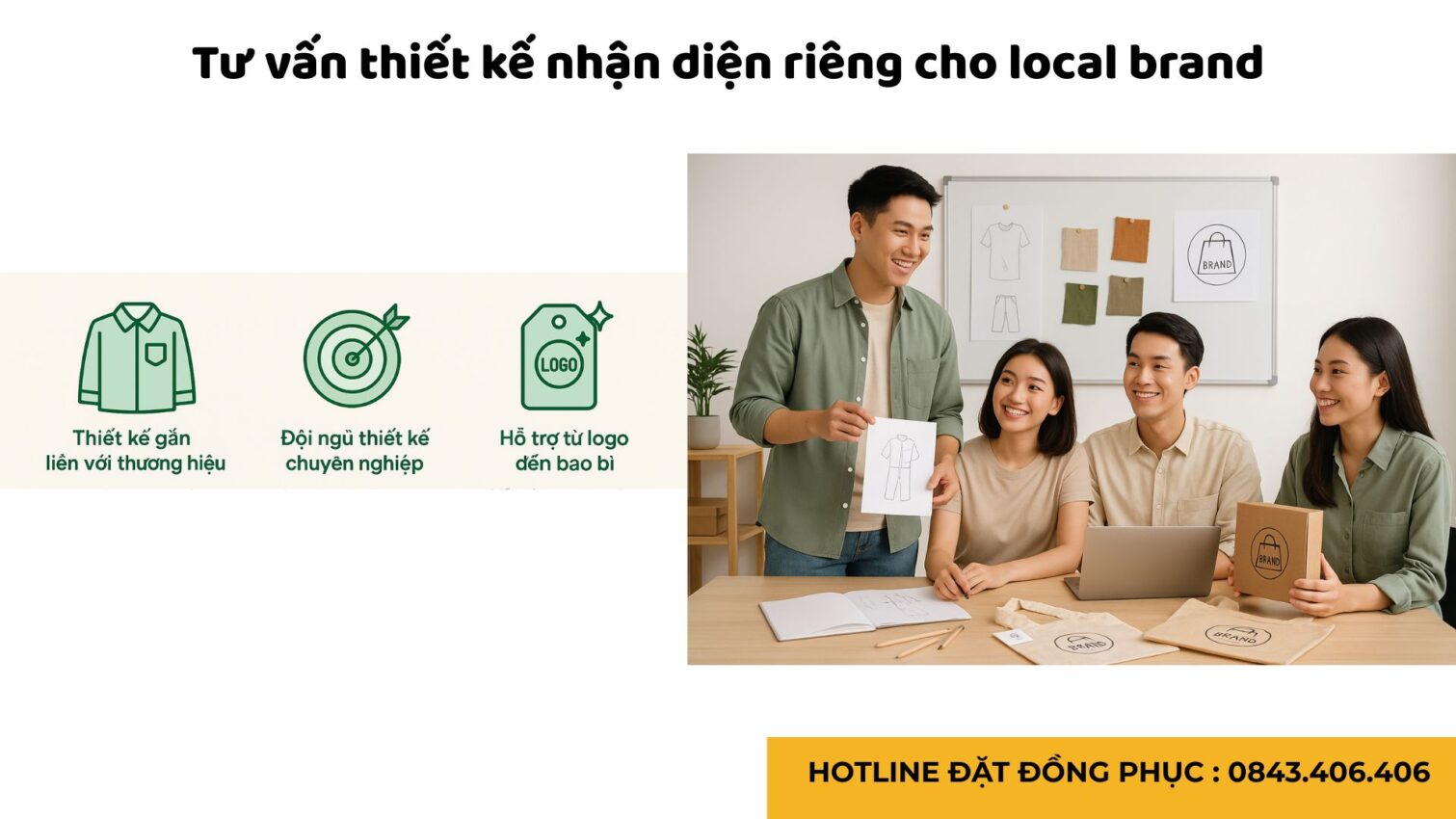 Công ty may cho local brand