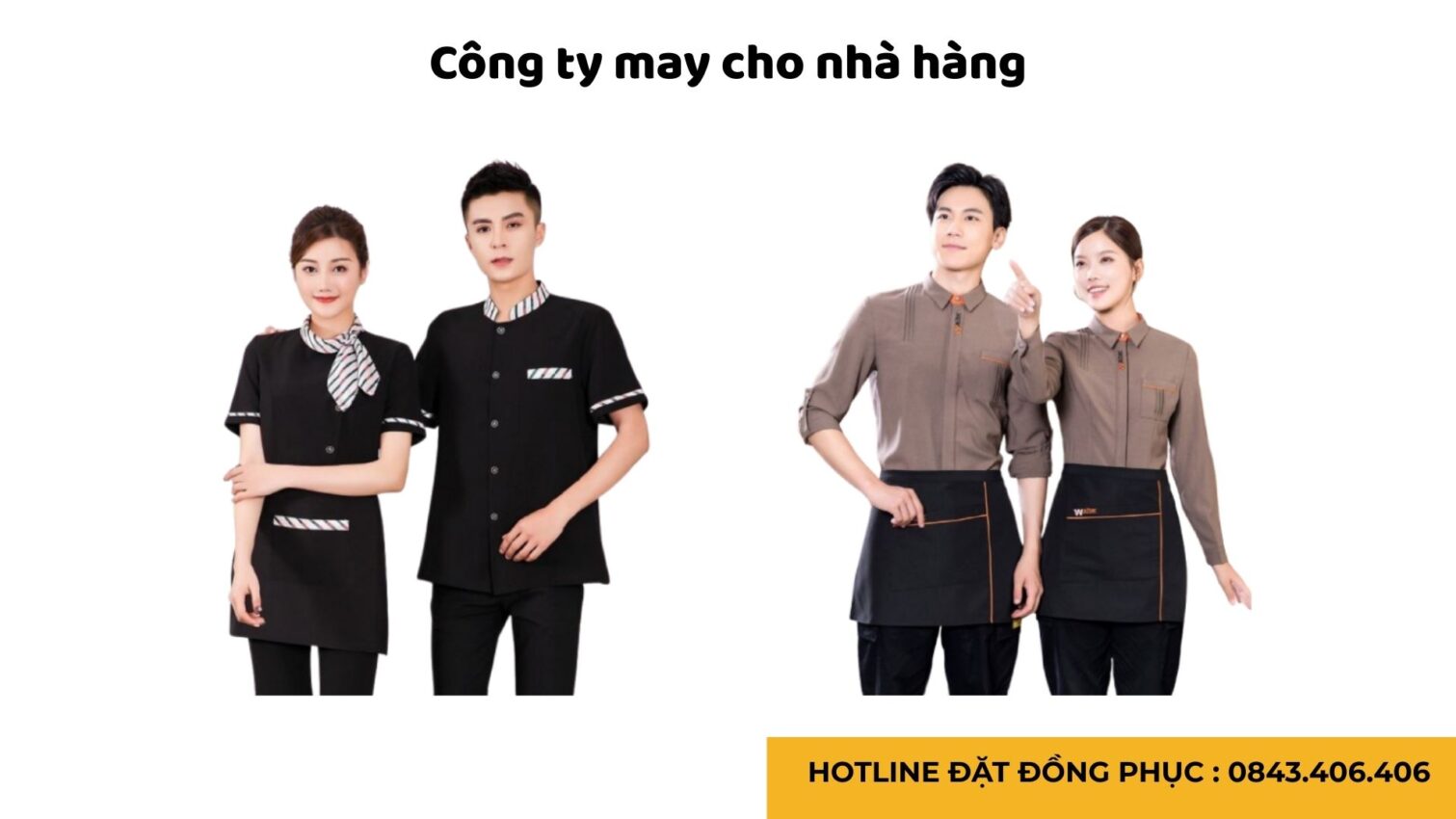 Công ty may cho nhà hàng
