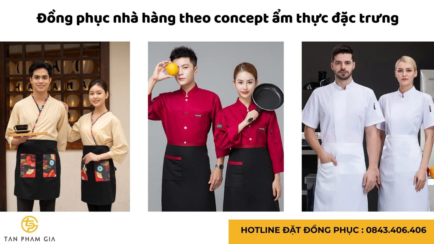 Công ty may cho nhà hàng
