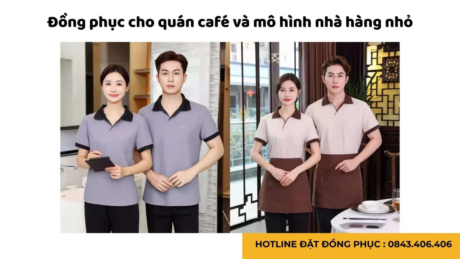 Công ty may cho nhà hàng