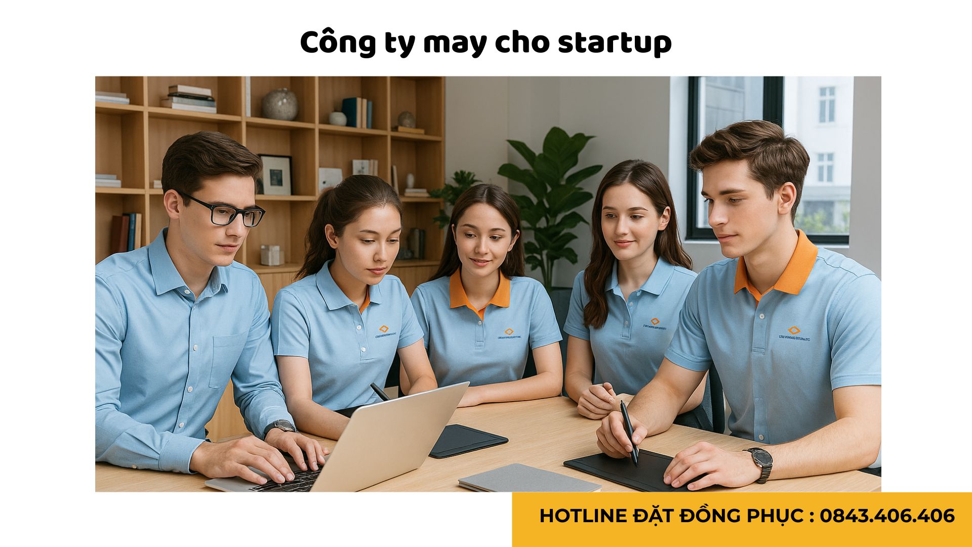 Công ty may cho startup