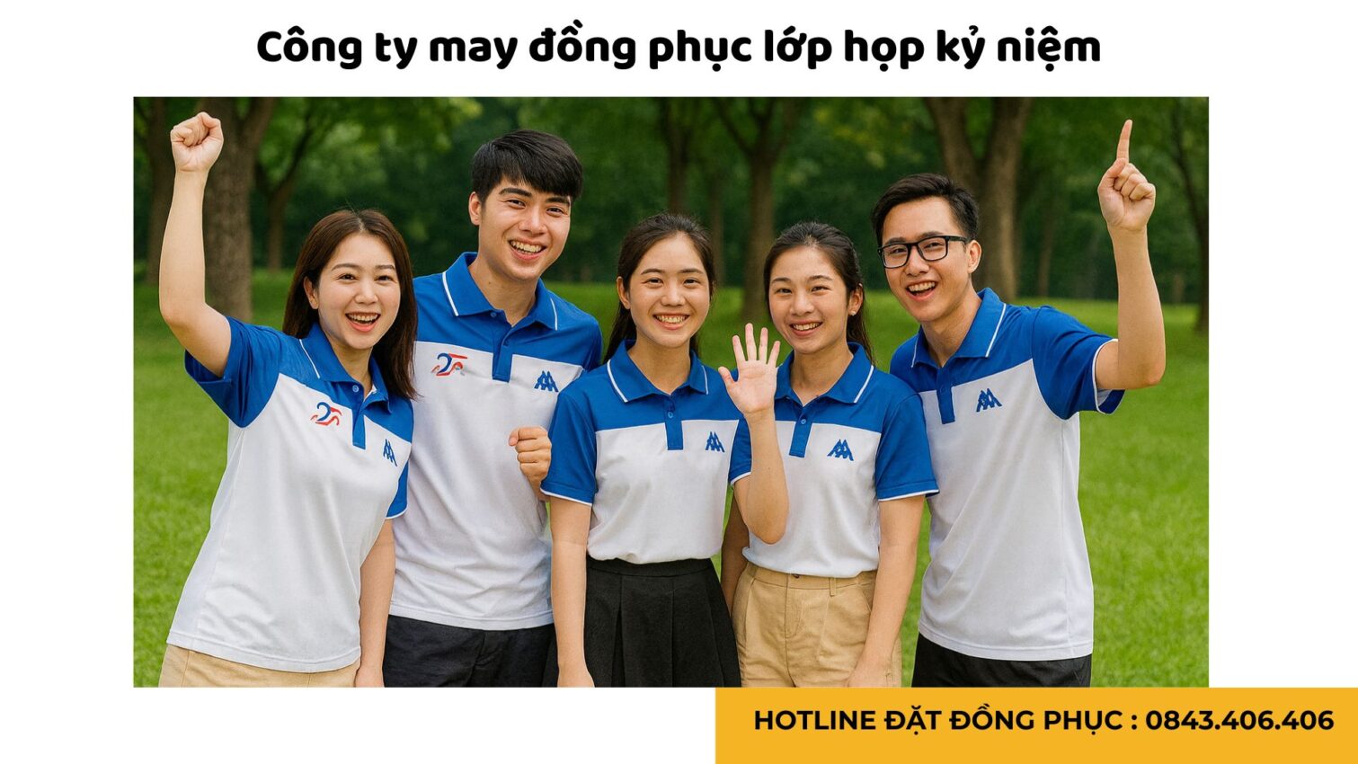 Công ty may đồng phục lớp họp kỷ niệm