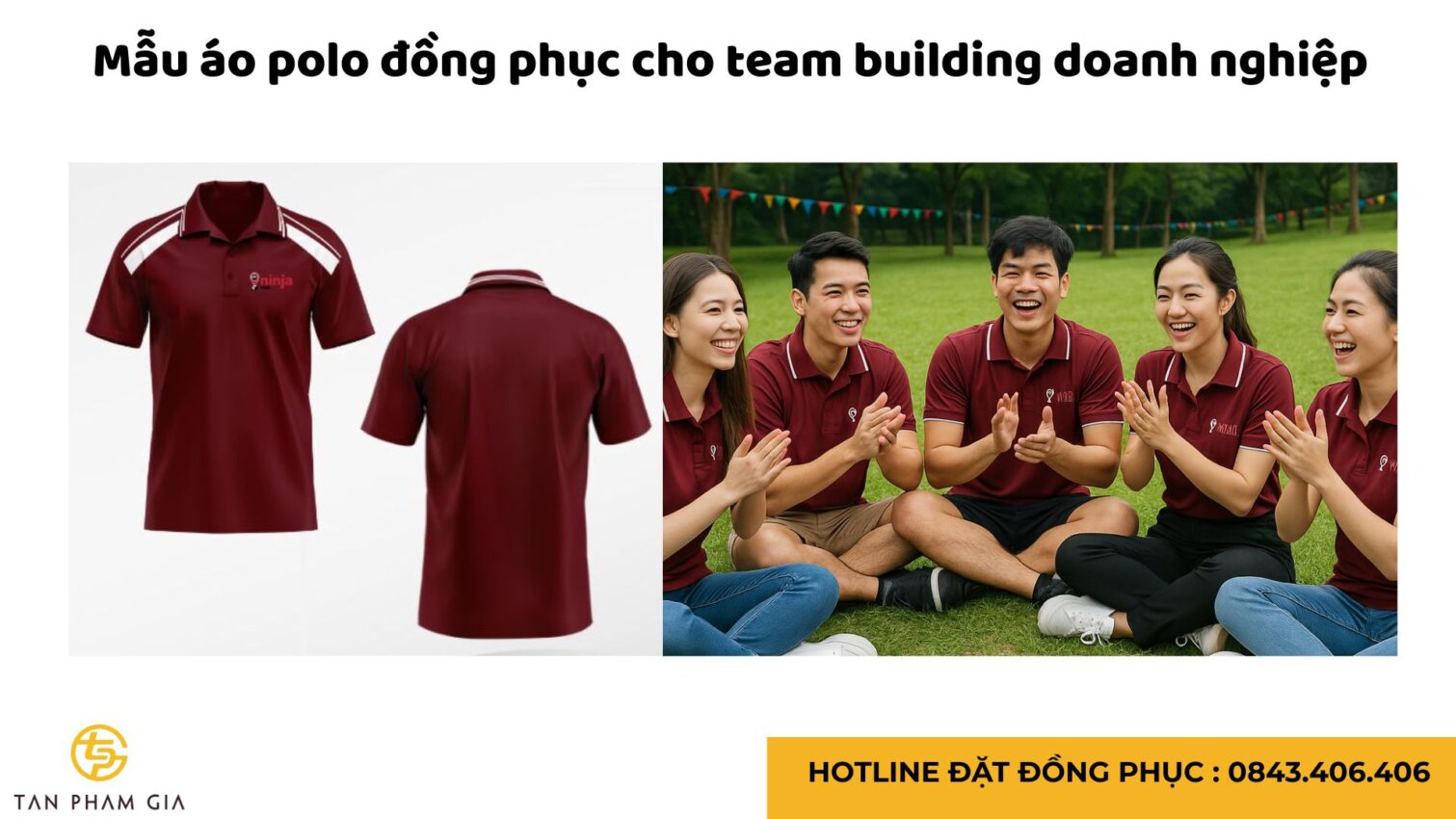 Công ty may đồng phục team building