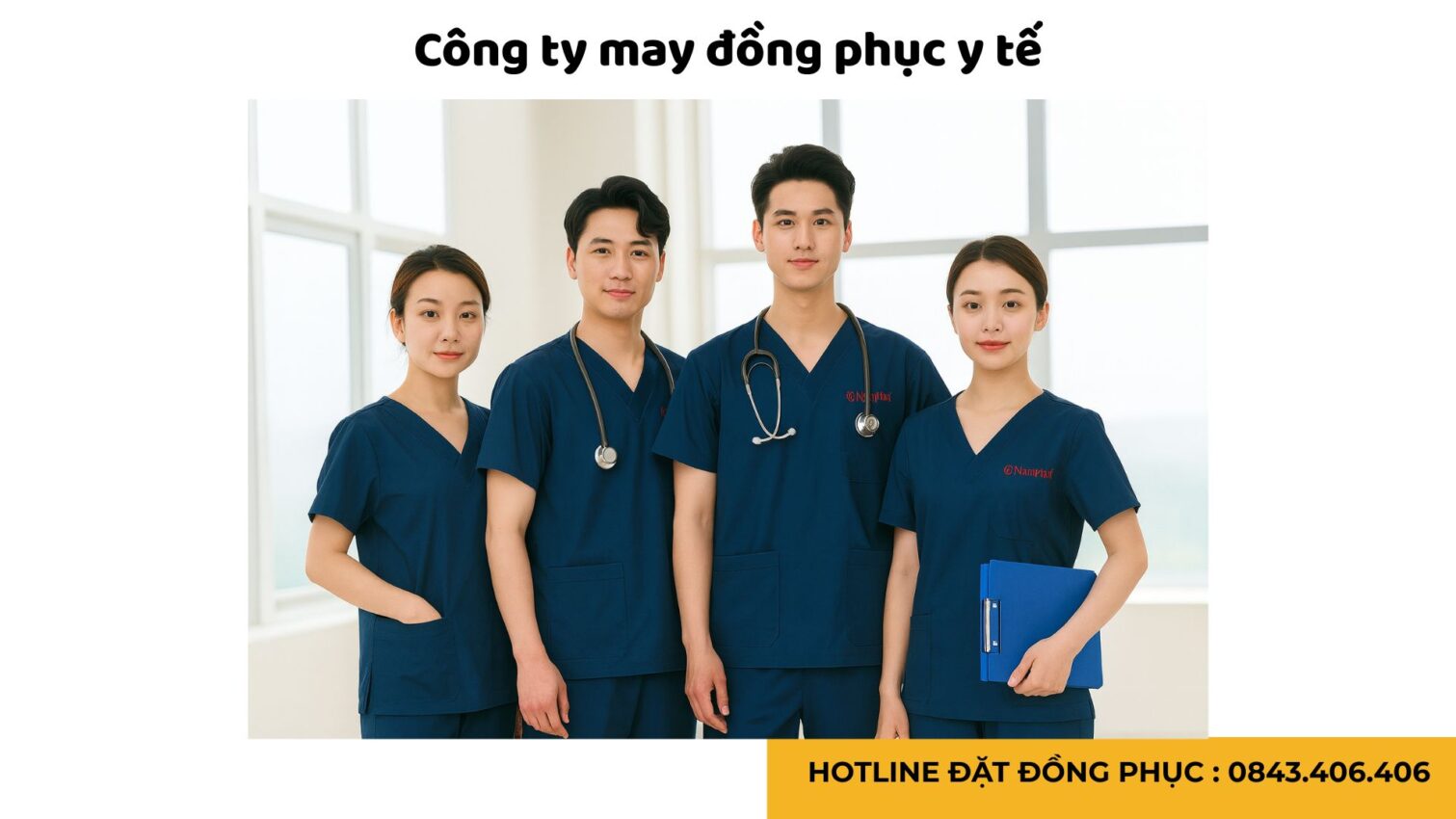 Công ty may đồng phục y tế