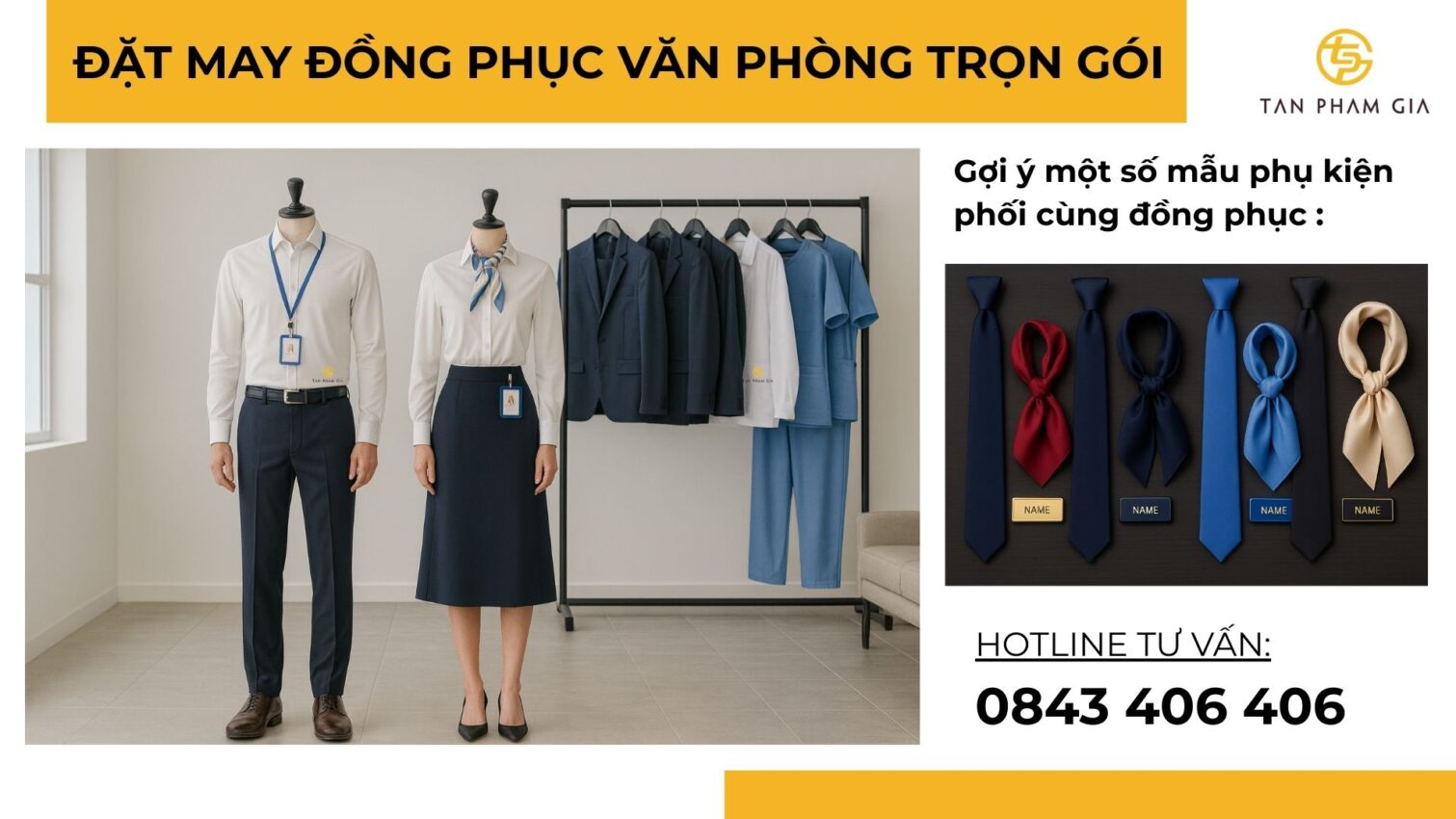 Đặt May Đồng Phục Văn Phòng Trọn Gói