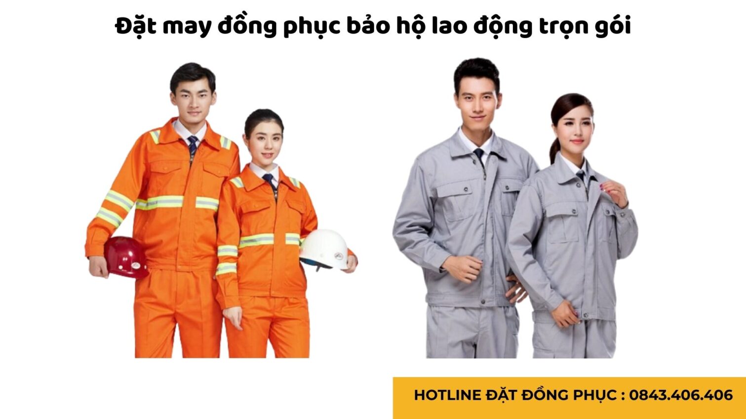 Đặt may đồng phục bảo hộ lao động trọn gói