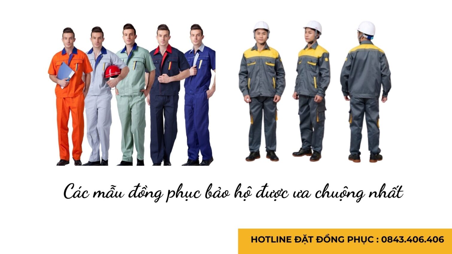 Đặt may đồng phục bảo hộ lao động trọn gói