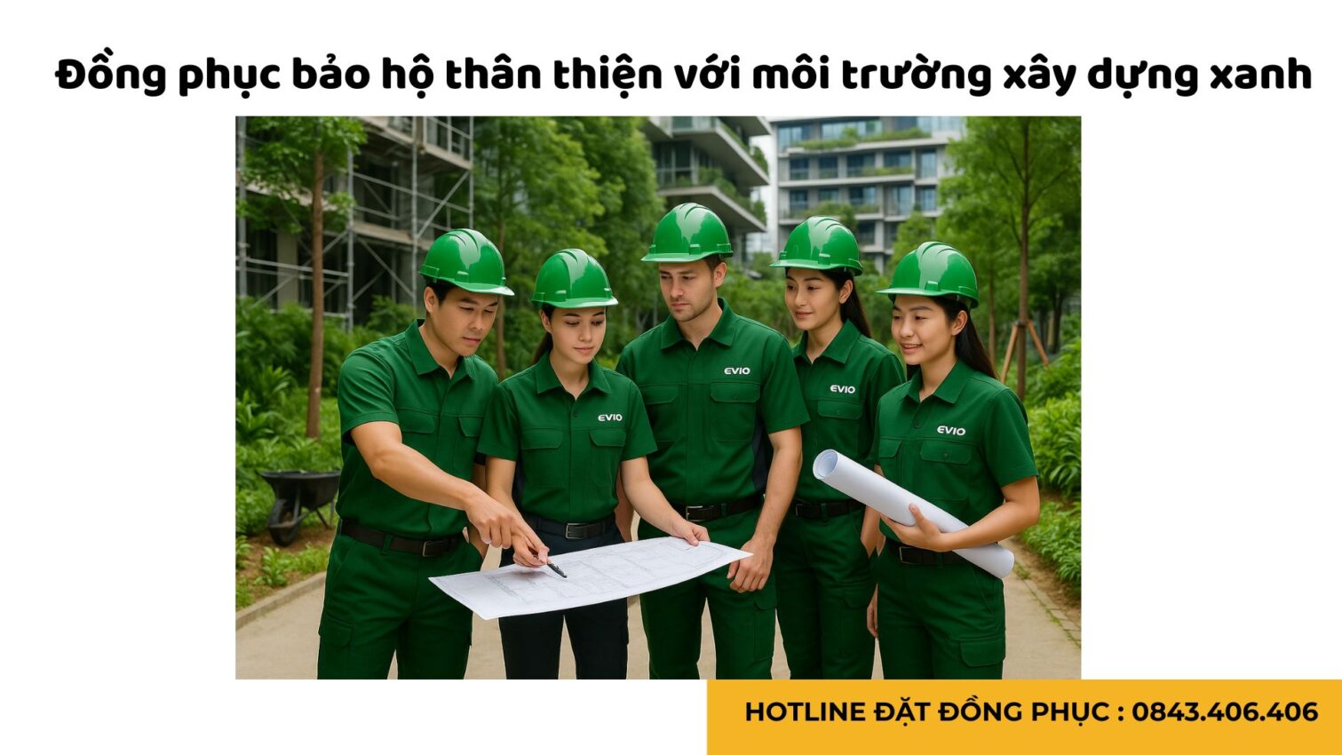 Đồng phục bảo hộ lao động cho công nhân xây dựng