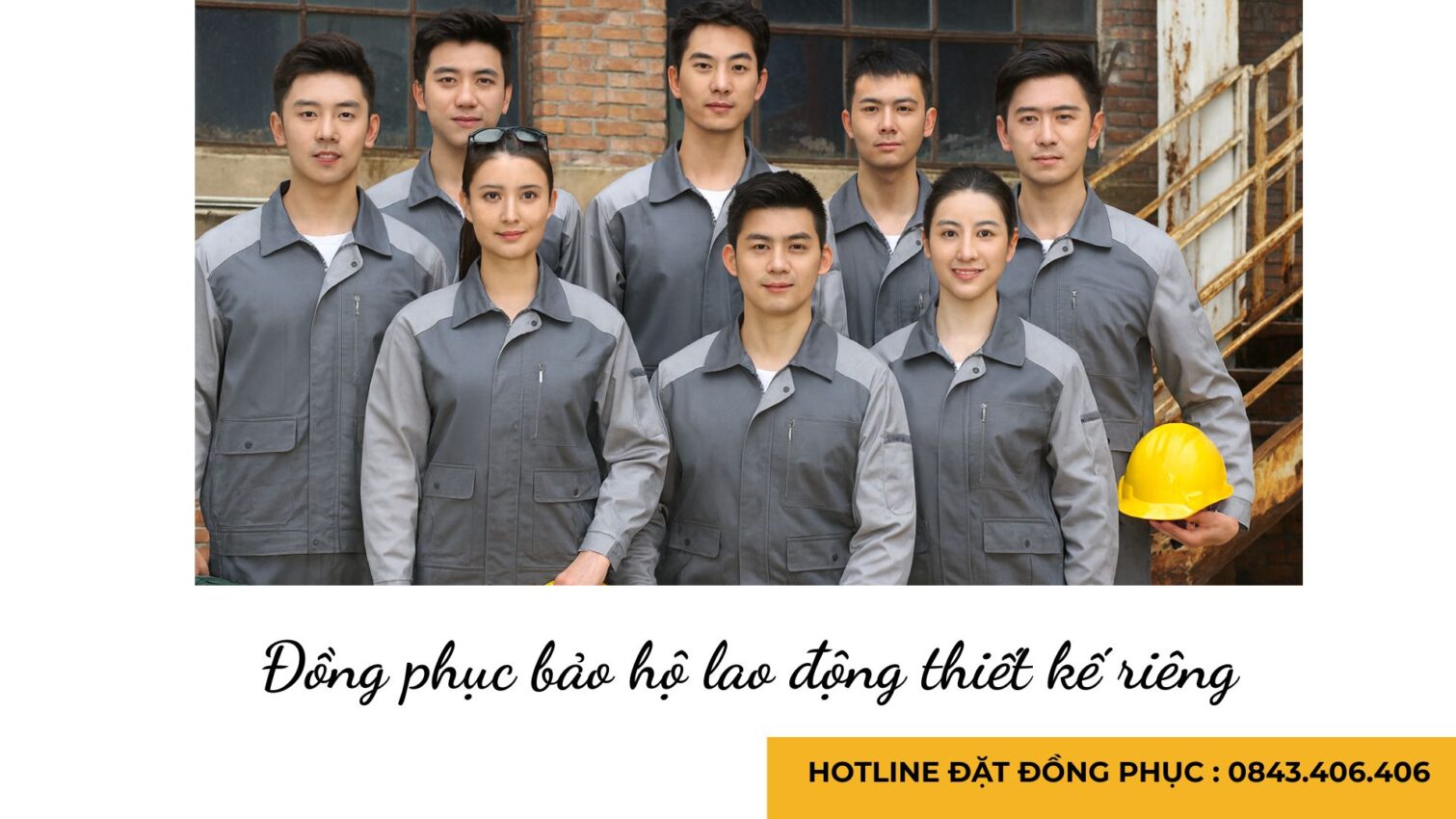 Đồng phục bảo hộ lao động thiết kế riêng