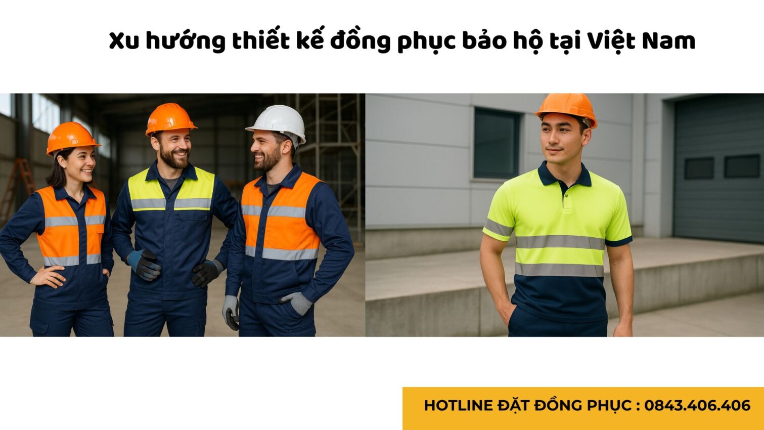 Đồng phục bảo hộ lao động thiết kế riêng