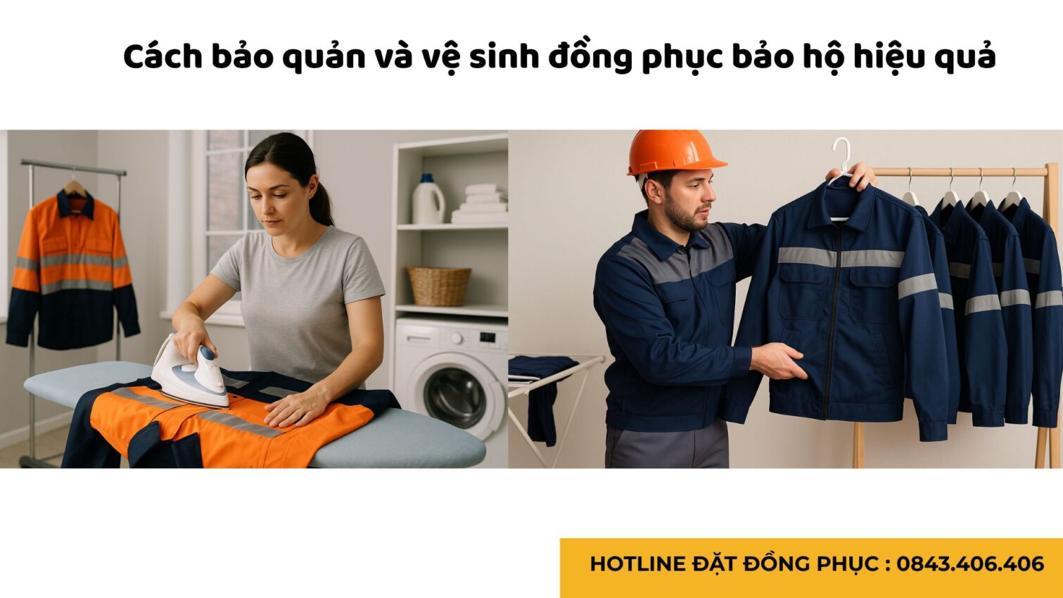 Đồng phục bảo hộ lao động thiết kế riêng