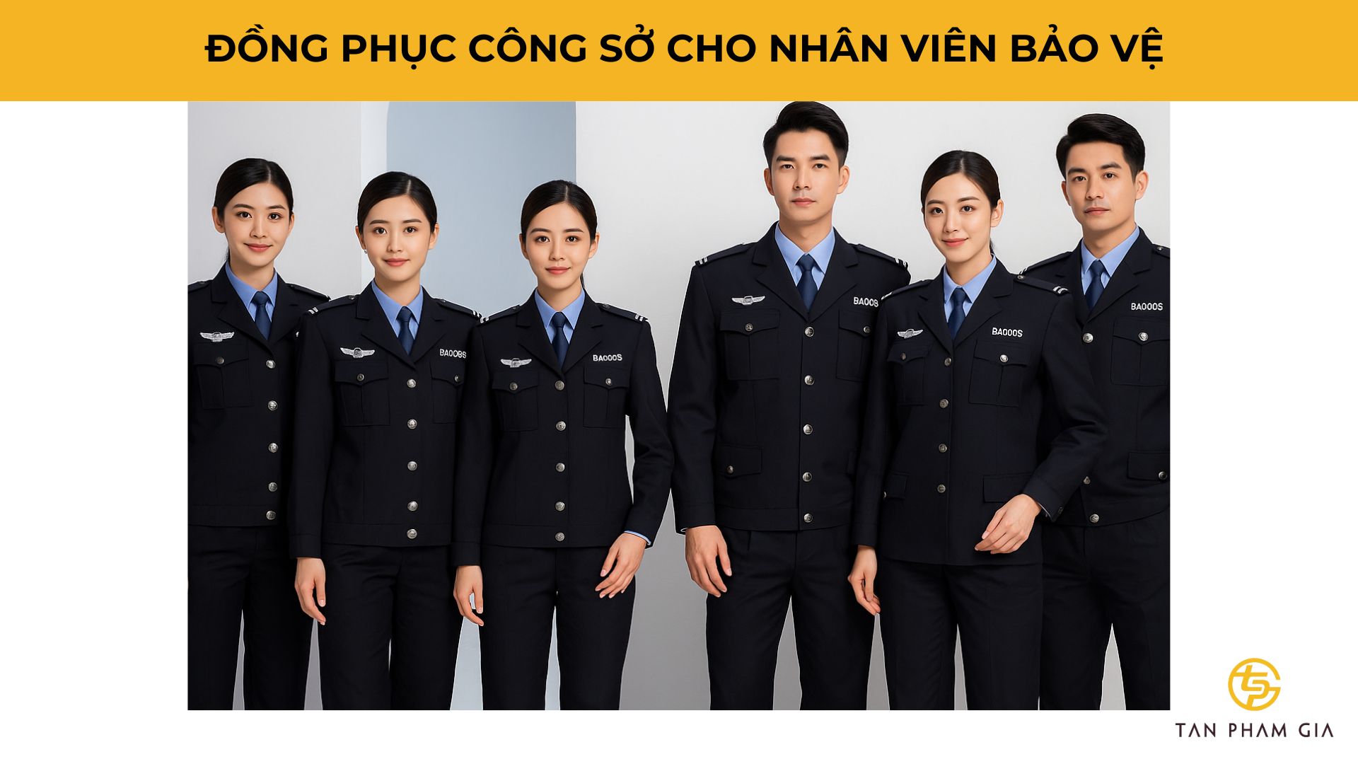 Đồng phục công sở cho nhân viên bảo vệ