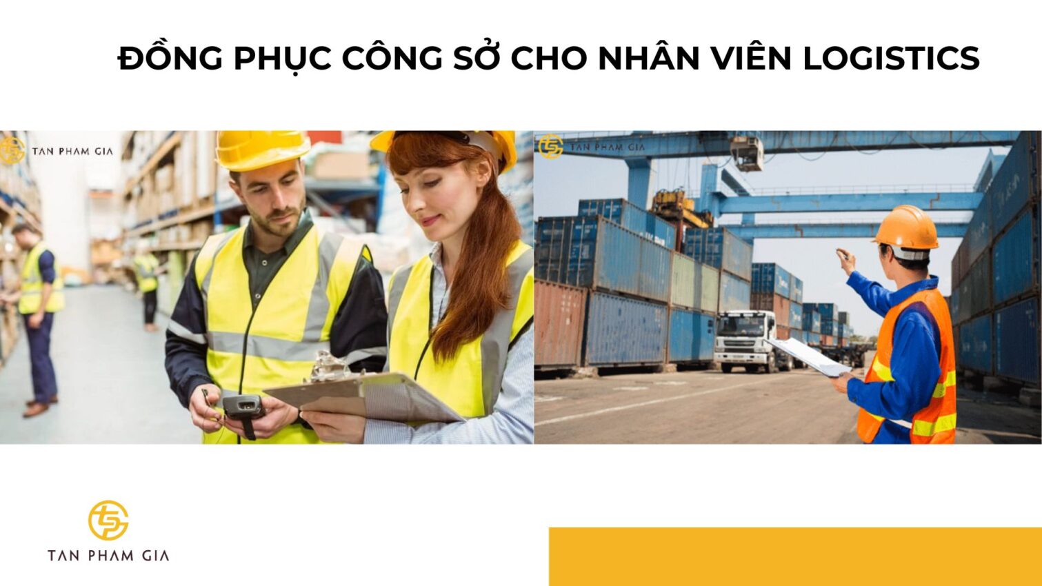 Đồng phục công sở cho nhân viên logistics