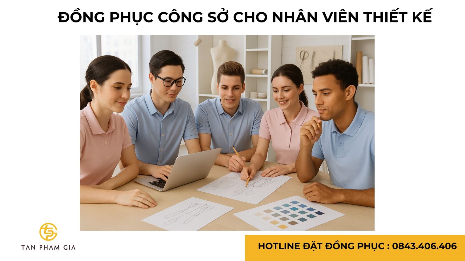 Đồng phục công sở cho nhân viên thiết kế