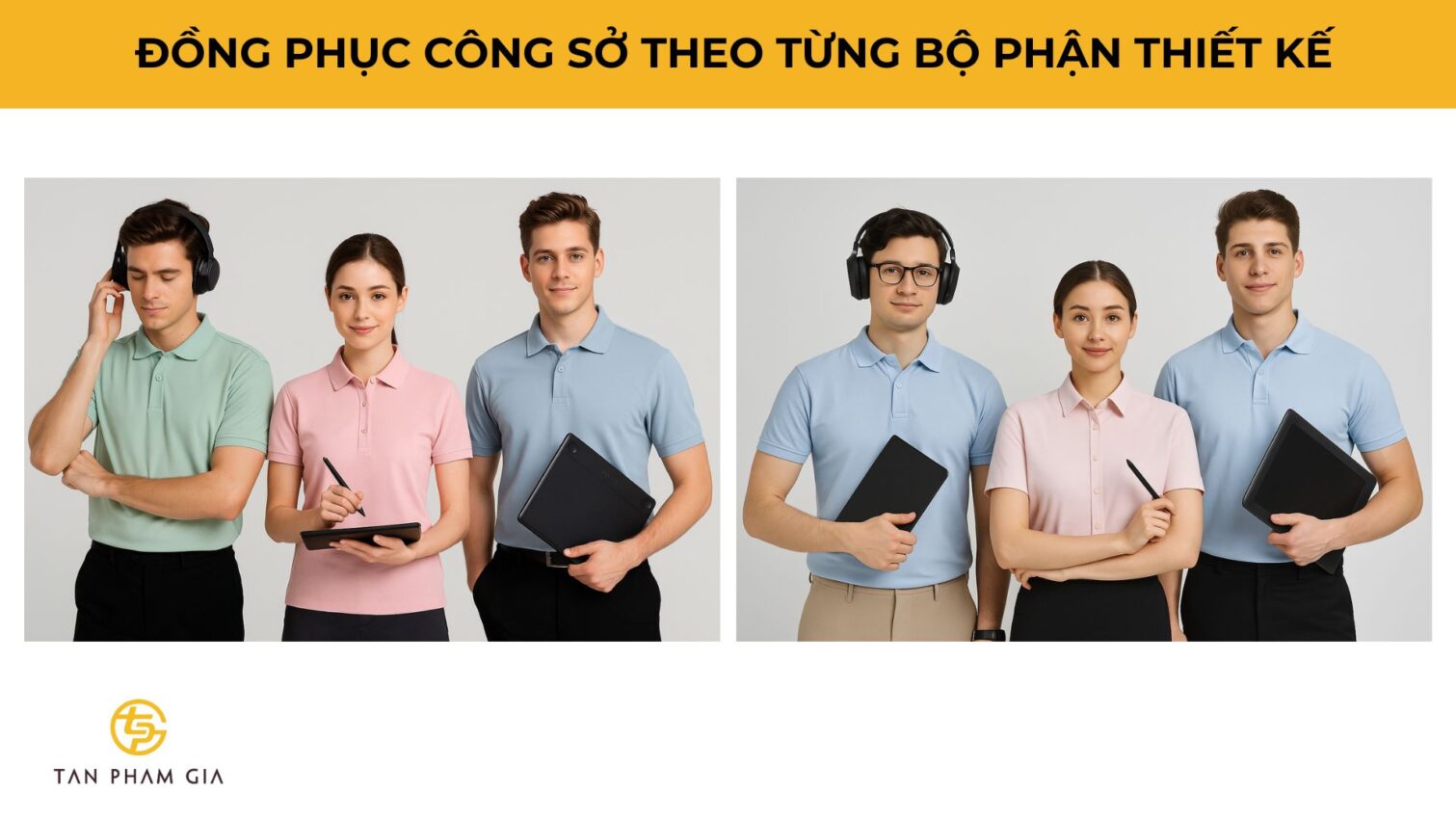Đồng phục công sở cho nhân viên thiết kế