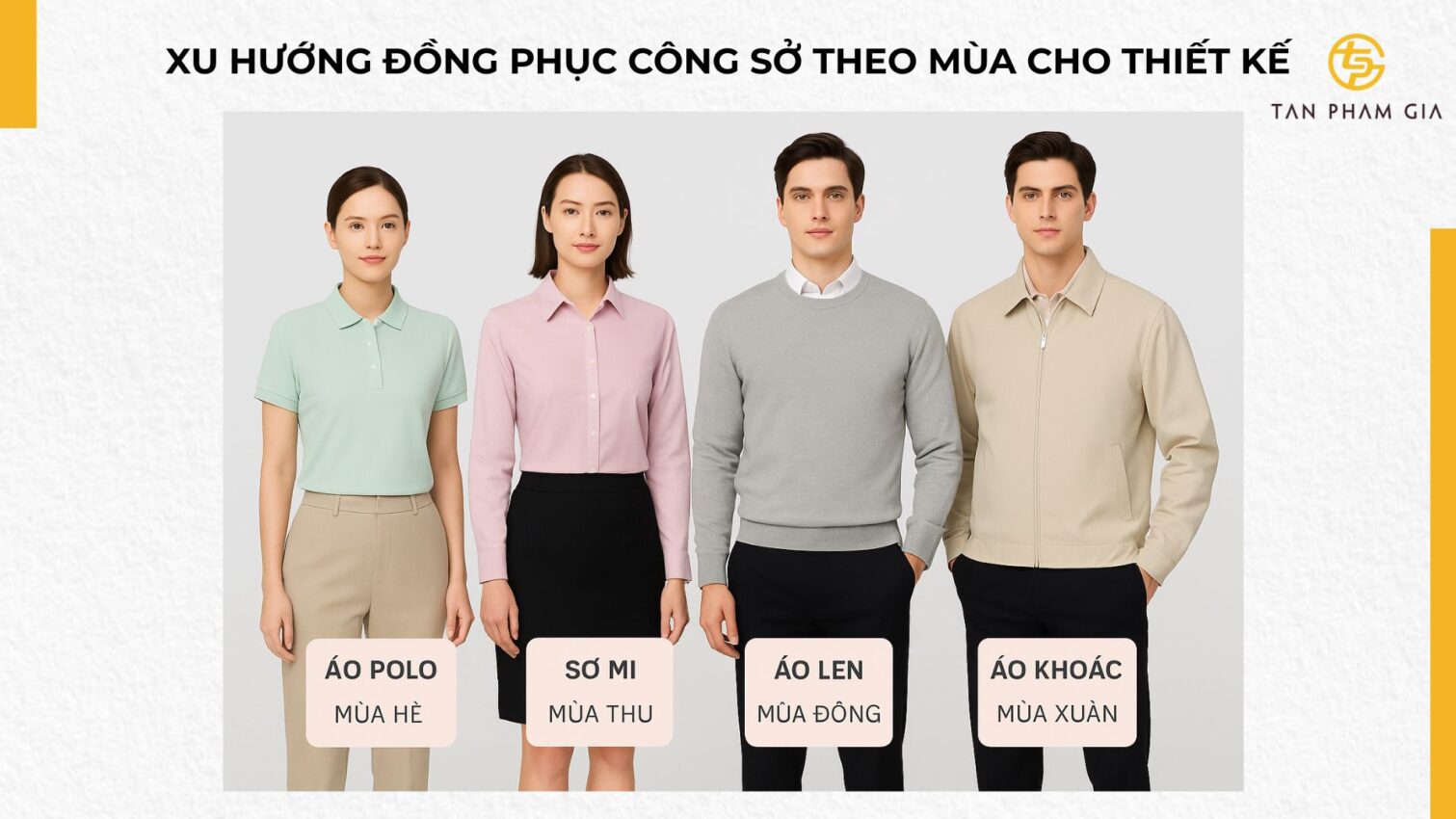Đồng phục công sở cho nhân viên thiết kế