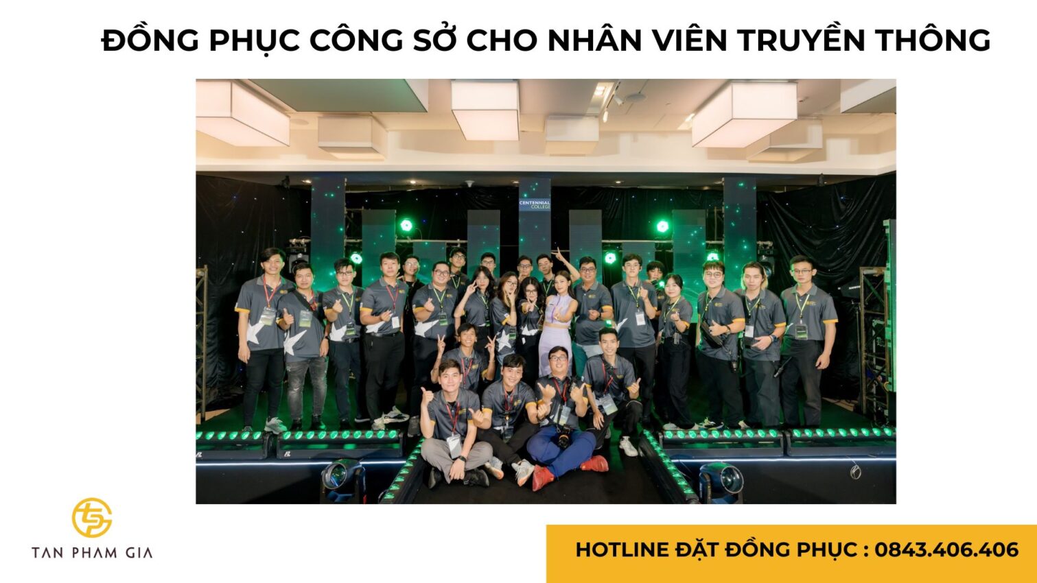 Đồng phục công sở cho nhân viên truyền thông