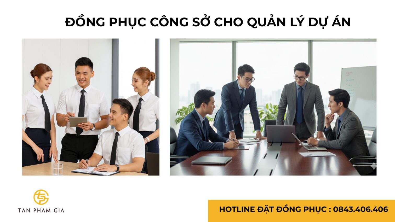 Đồng phục công sở cho quản lý dự án