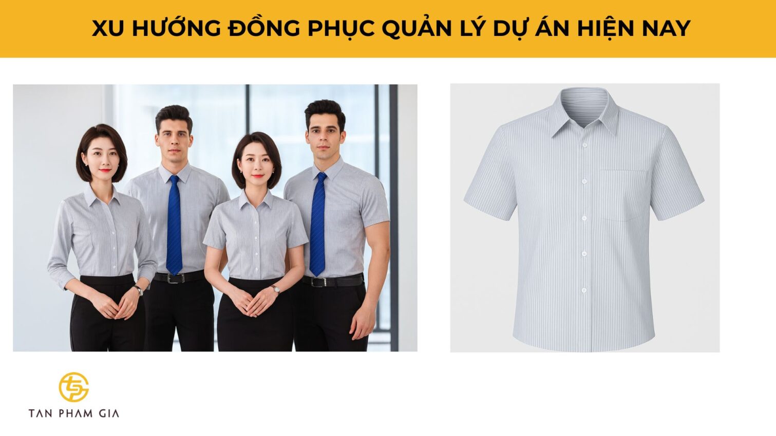 Đồng phục công sở cho quản lý dự án