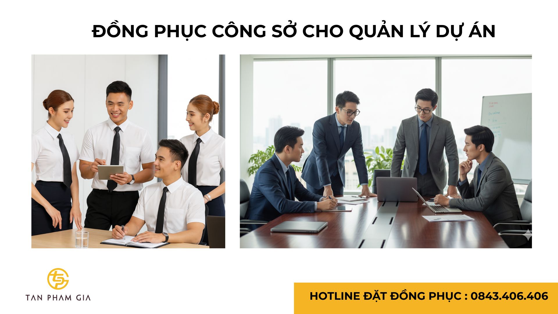 Đồng phục công sở cho quản lý dự án
