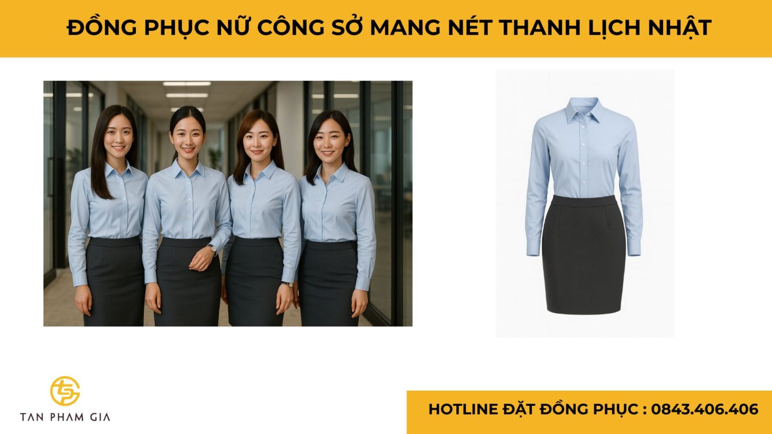 Đồng phục công sở phong cách Nhật Bản