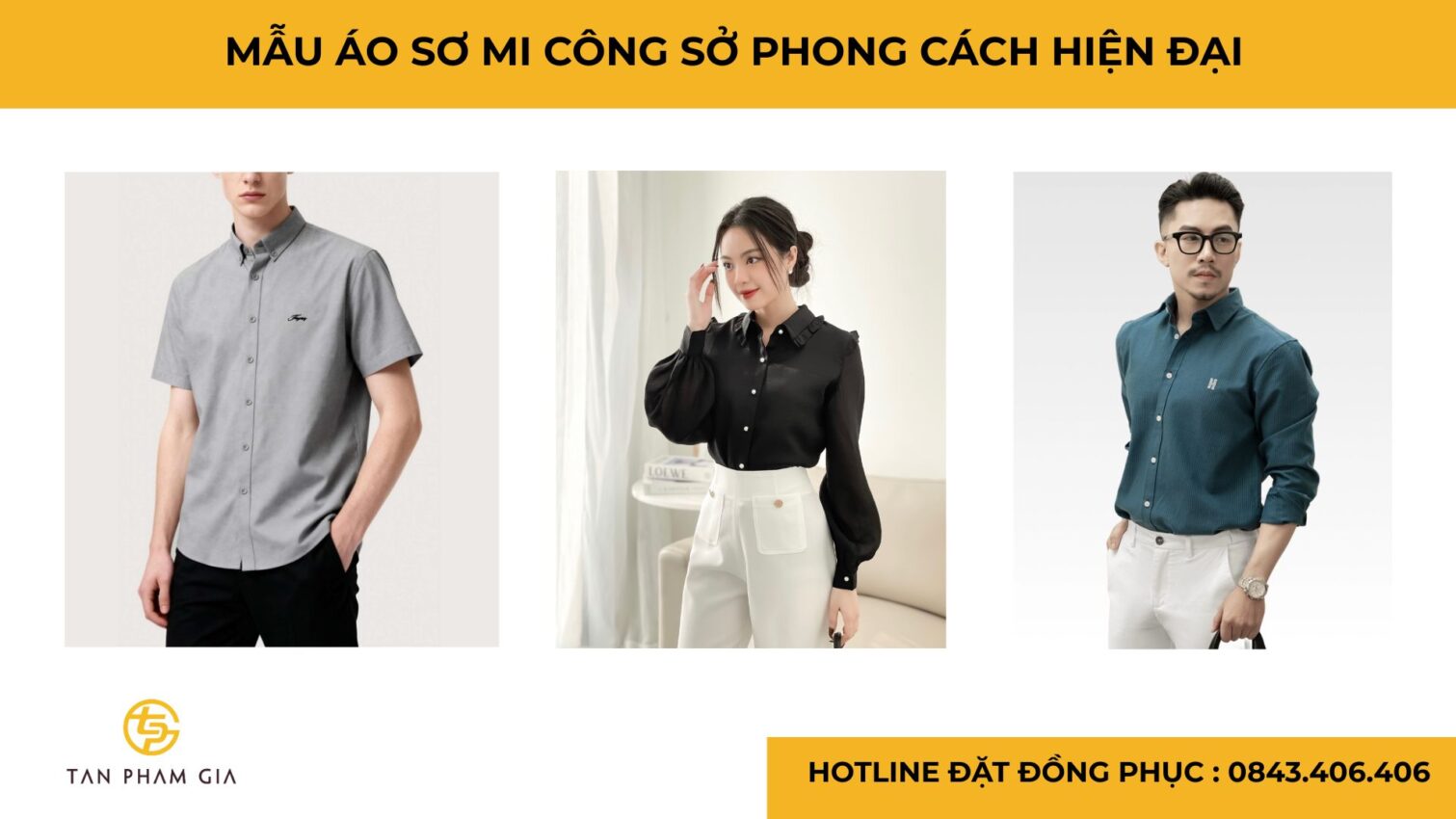 Đồng phục công sở phong cách hiện đại