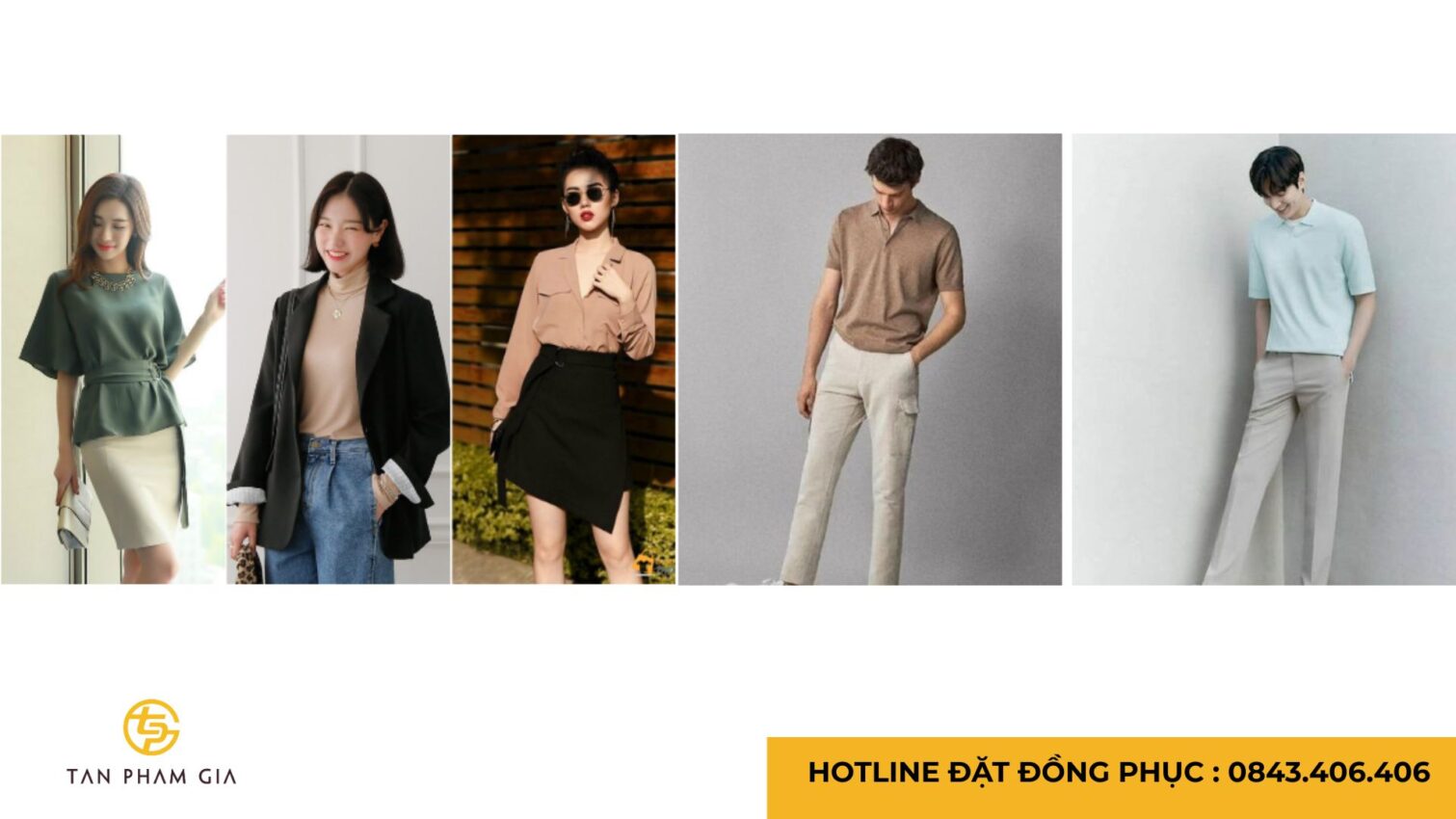 Đồng phục công sở phong cách trẻ trung