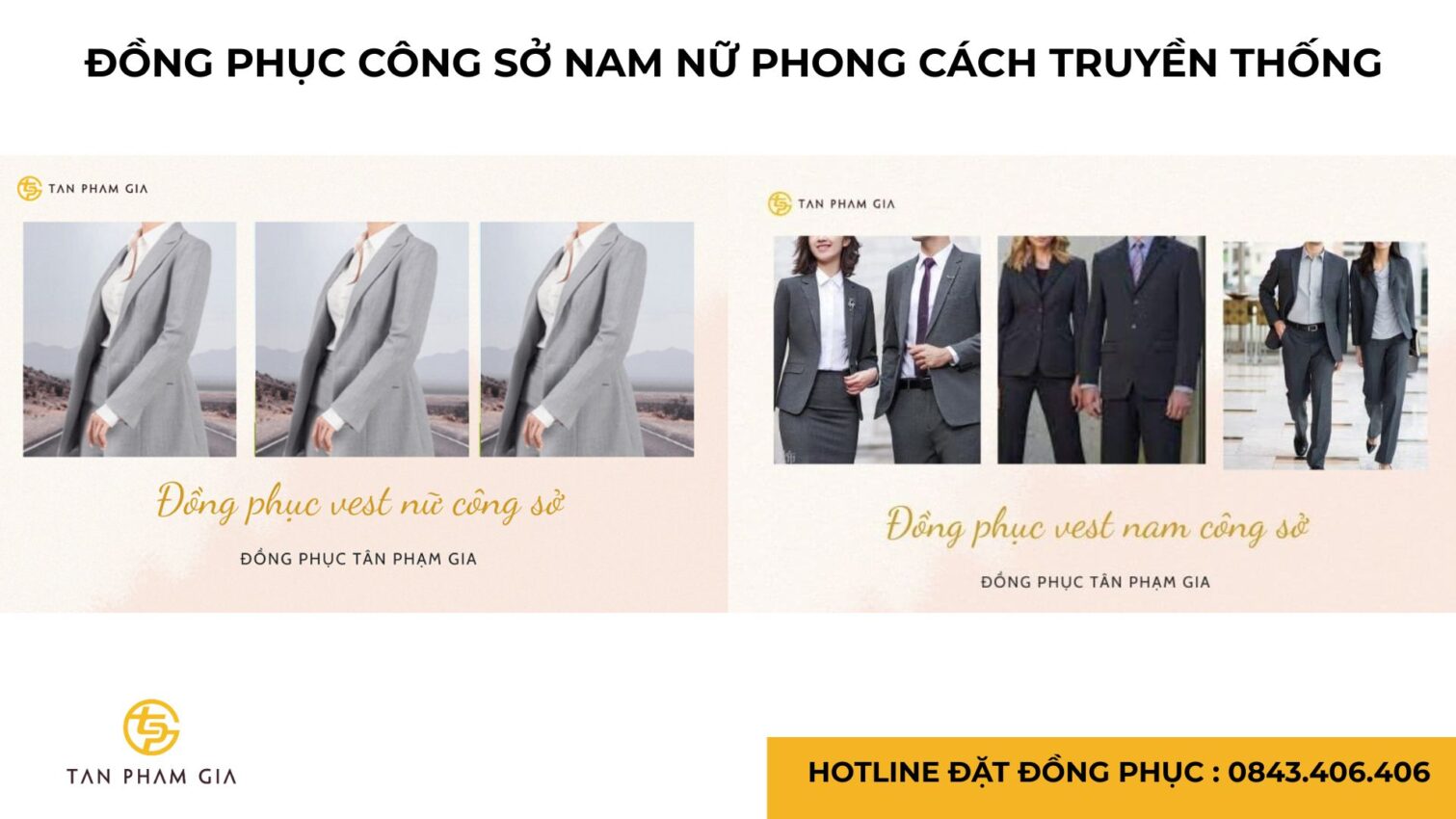 Đồng phục công sở phong cách truyền thống