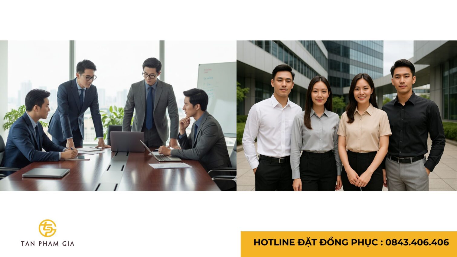 Đồng phục công sở phong cách truyền thống