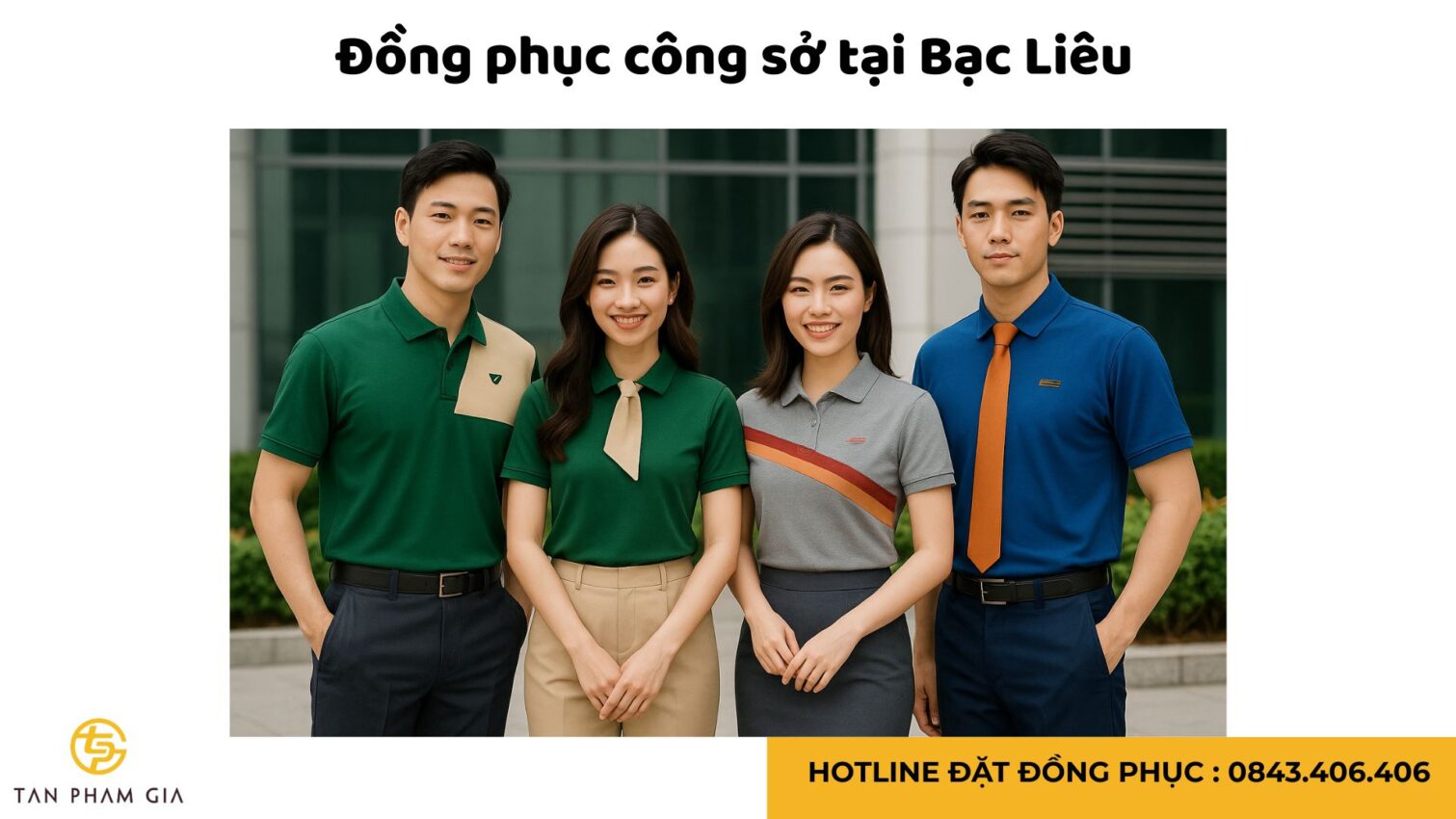 Đồng phục công sở tại Bạc Liêu