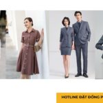 Đồng phục công sở thanh lịch sang trọng Đồng phục công sở thanh lịch sang trọng