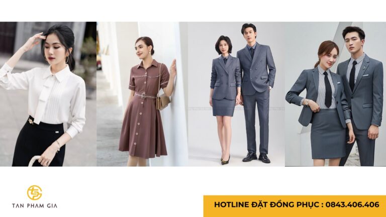 Đồng phục công sở thanh lịch sang trọng
