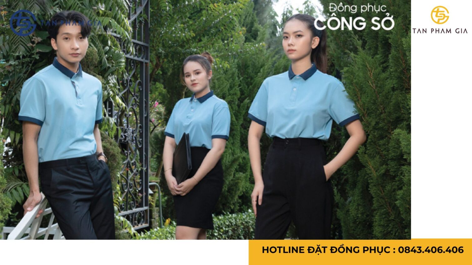 Đồng phục công sở trẻ trung năng động