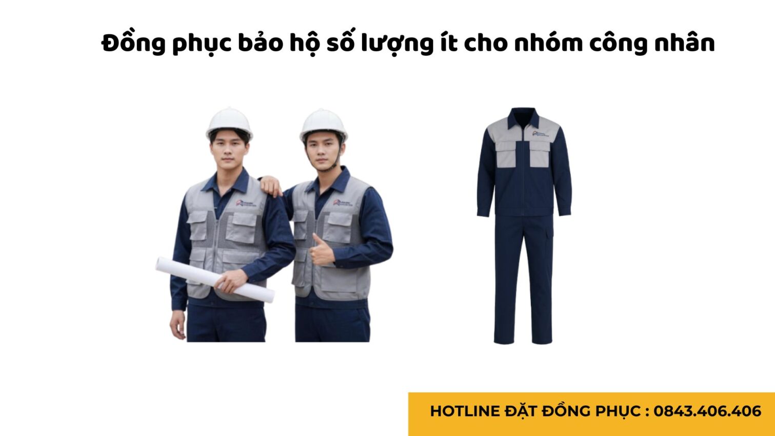 May đồng phục bảo hộ lao động số lượng ít