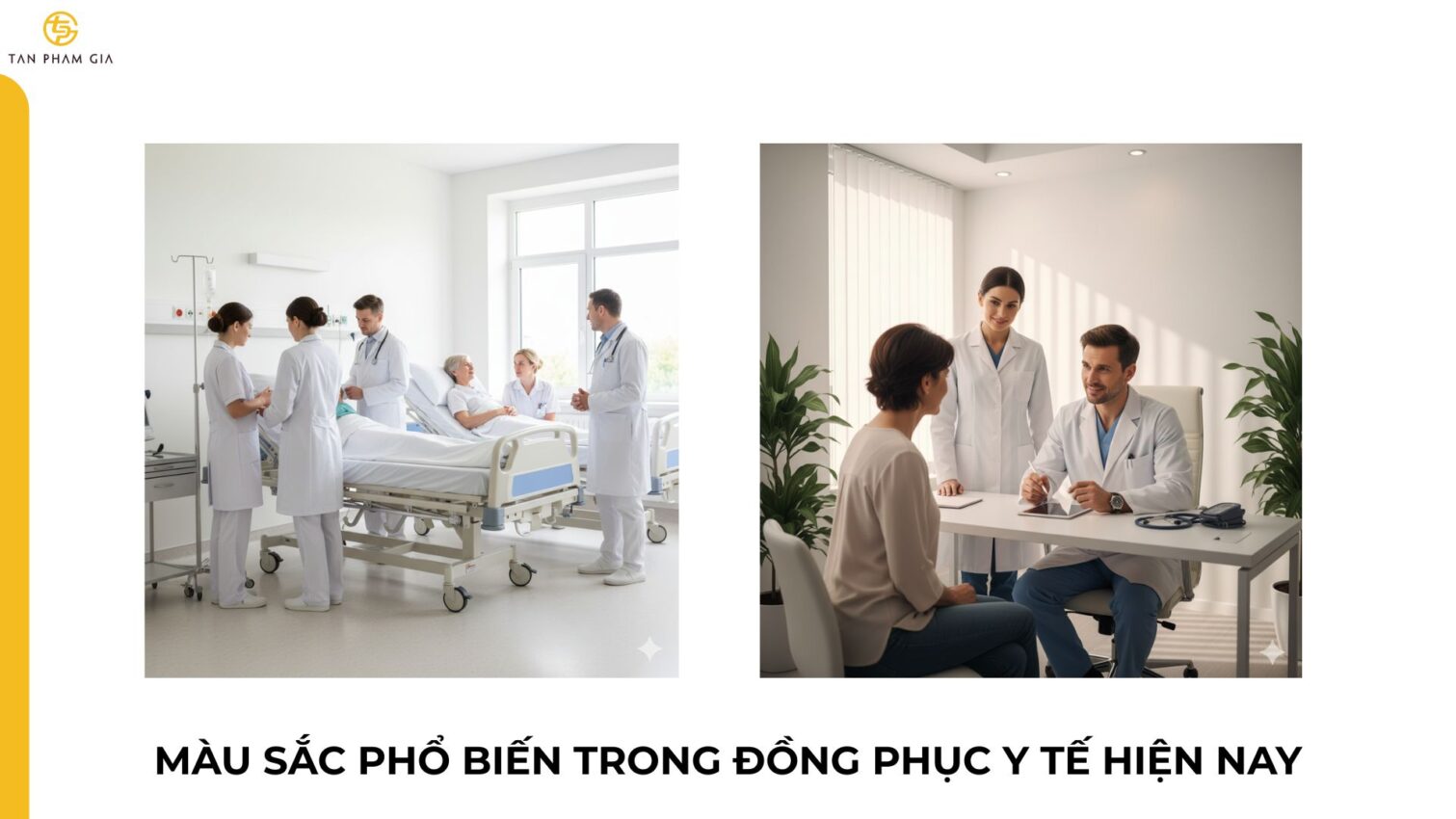 May đồng phục y tế số lượng ít