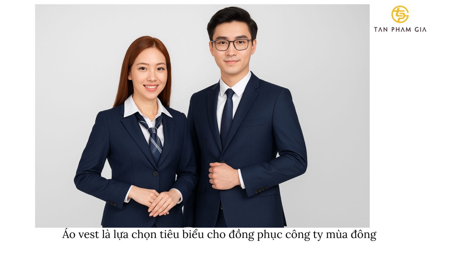 Đồng phục công sở vải dày giữ ấm mùa đông