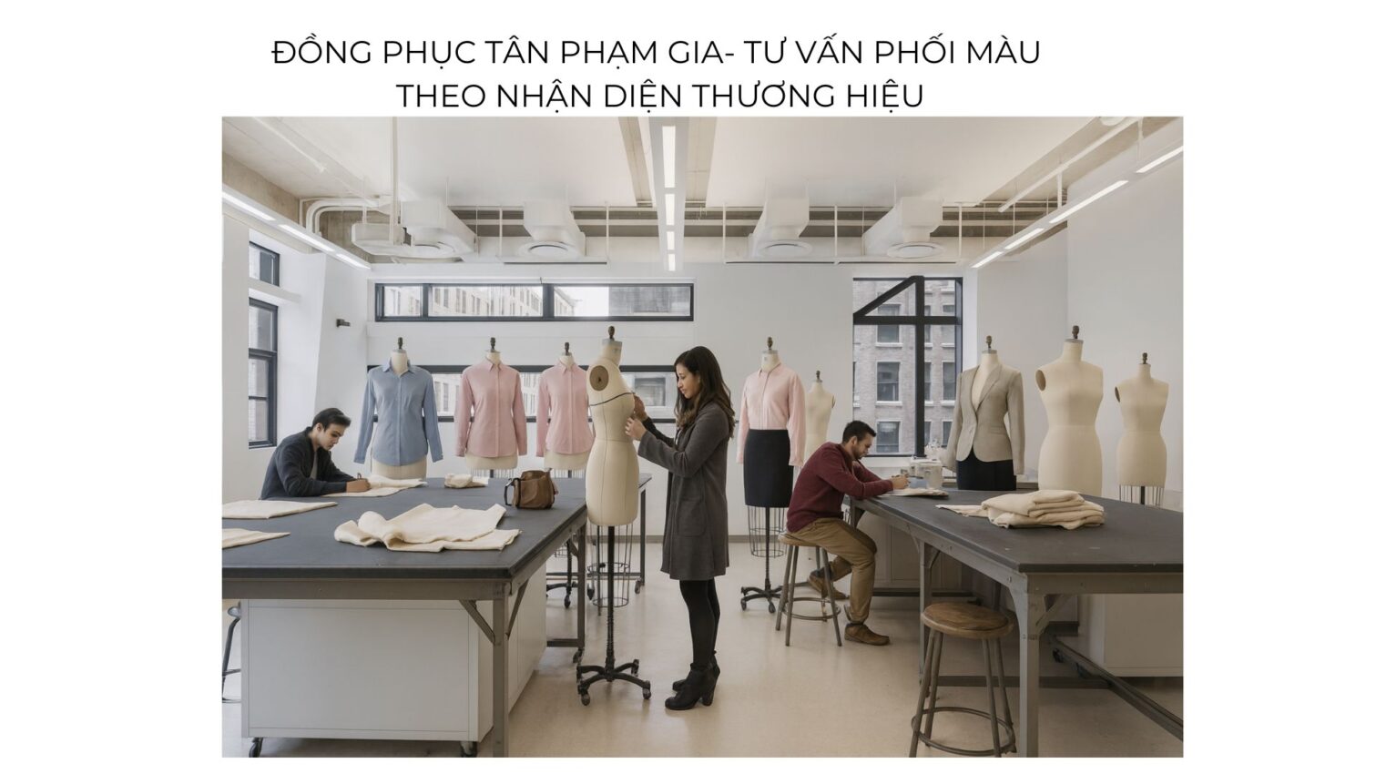 Đồng phục công sở nữ mùa hè