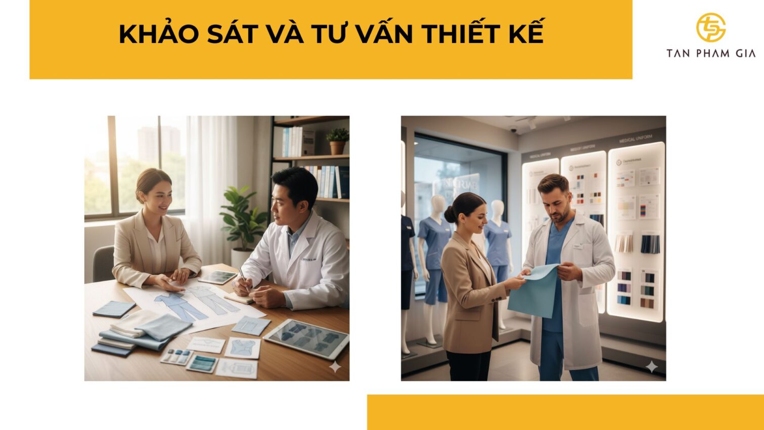 May đồng phục y tế số lượng lớn