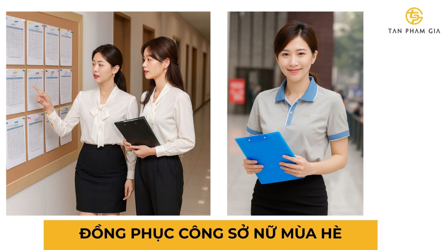 Đồng phục công sở nữ mùa hè