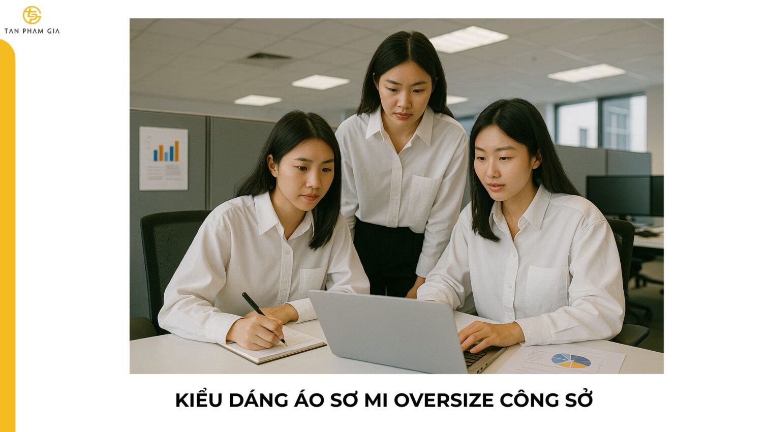 Đồng phục công sở nữ form oversize