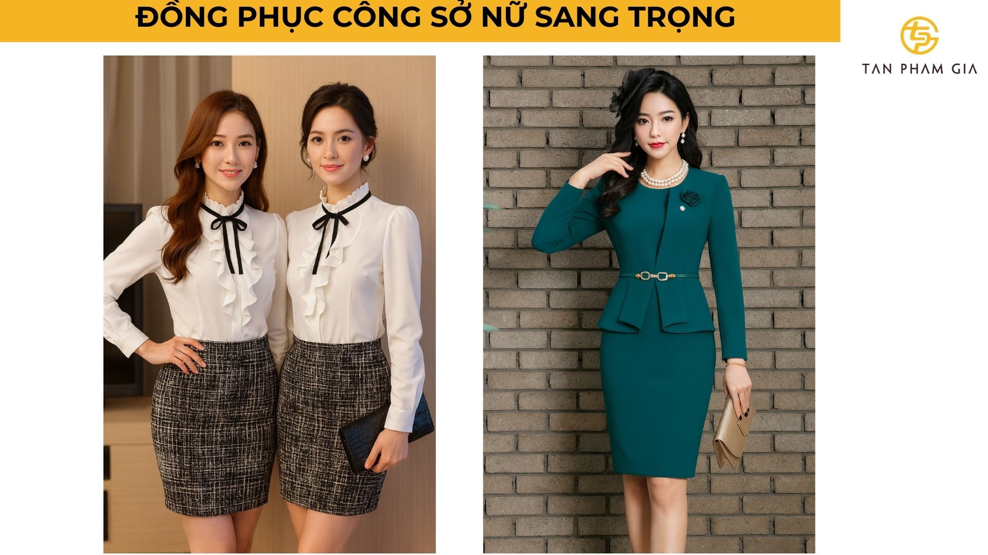 Đồng phục công sở nữ sang trọng