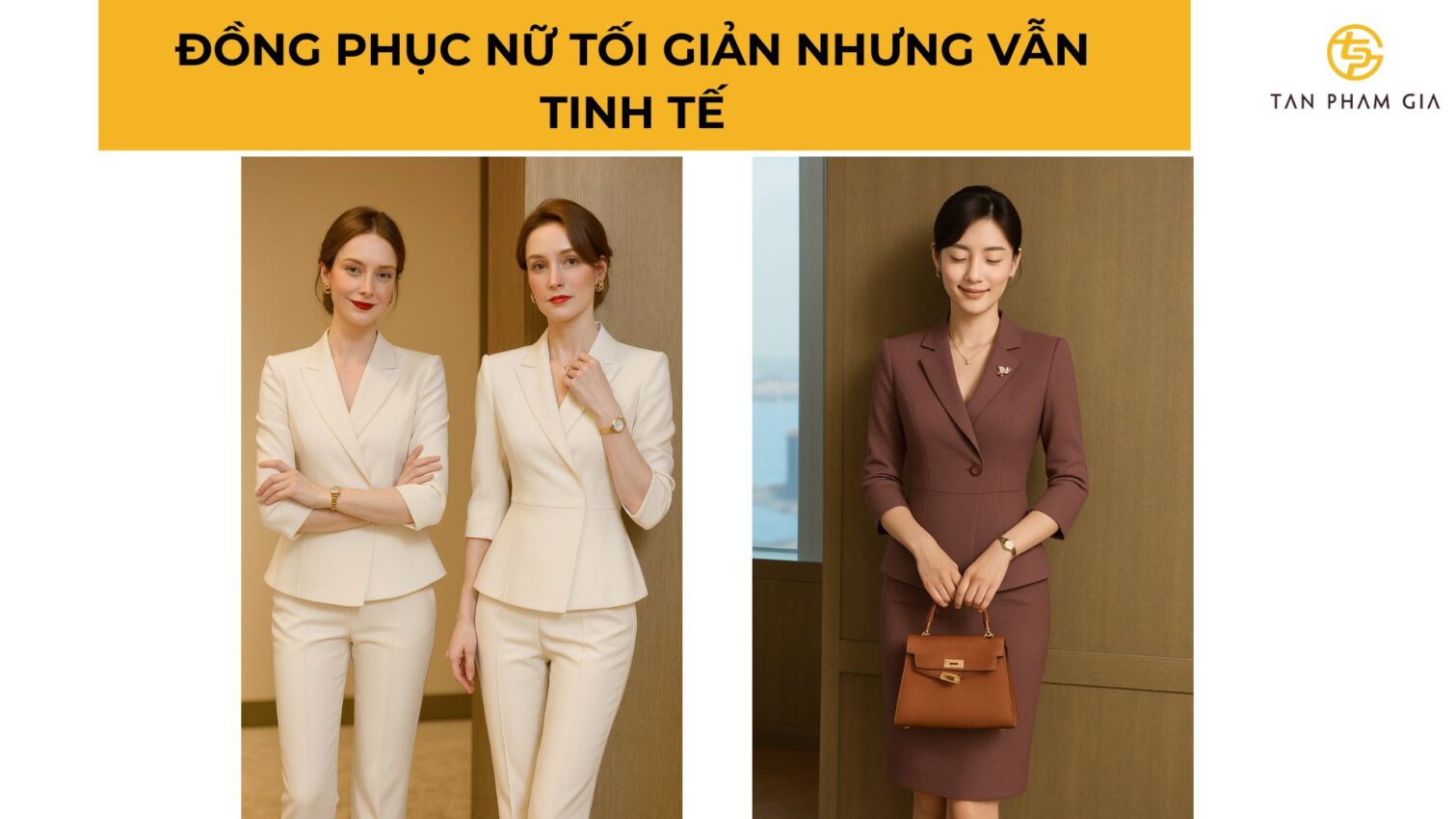 Đồng phục công sở nữ sang trọng