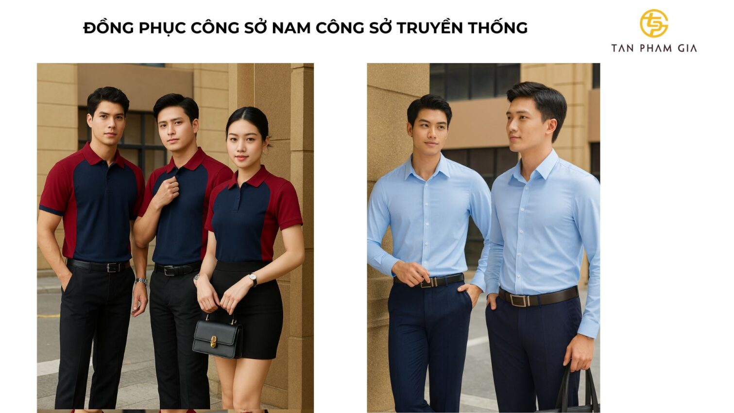 Đồng phục công sở nam công sở truyền thống