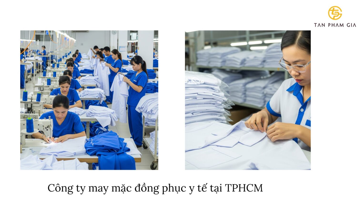 Công ty may đồng phục y tế tại TPHCM